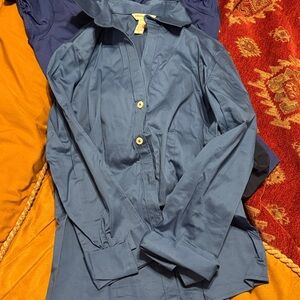 Banana Republic Slate Blue Shirt